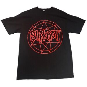 Vintage Slipknot Nonagram Logo T-Shirt Men's Medium Alstyle Apparel & Activewear